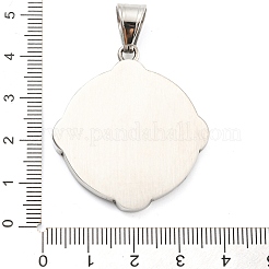 Pendentifs en acier inoxydable chirurgical 316l&nbsp;STAS-D012-01AS