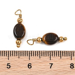Ciondoli d'occhio di tigre naturale&nbsp;GG-CBA5E56-05G-03