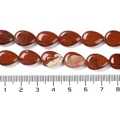 Natürliche rote Jaspis Perlen Stränge&nbsp;G-K357-A04-01
