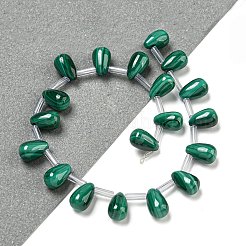 Natürliche Malachlit Perlen Stränge&nbsp;G-Q185-A01-01