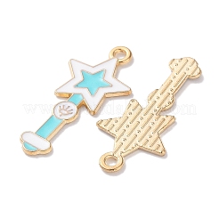 Emaille Anhänger Legierung&nbsp;ENAM-O001-11A-G
