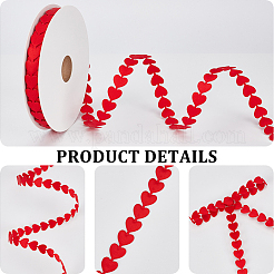 18 m Herz-Polyester-Spitzenband&nbsp;OCOR-CY0004-11B