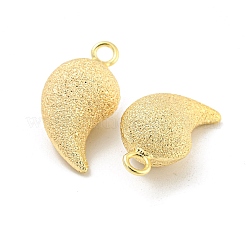 Pendentifs en laiton texturé&nbsp;KK-P258-06G