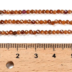 Fili di perle di granato arancione naturale&nbsp;G-RM2025-03-2mm