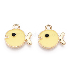 Pendentifs en alliage plaqué or clair&nbsp;ENAM-T009-19B