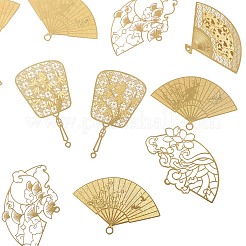Messing große Anhänger&nbsp;KKC-TA0001-08