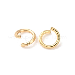 Messing Open Ringe springen&nbsp;KK-G604-08G-16