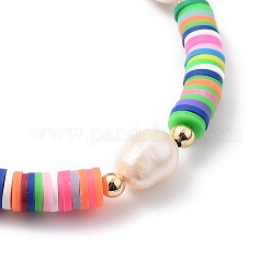 Bracelets réglables de perles tressées avec cordon en nylon&nbsp;BJEW-JB05490-01