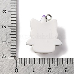 Pendenti in resina opaca a tema halloween&nbsp;RESI-D075-03F