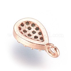 Ottone micro spianare fascino zirconi&nbsp;ZIRC-G150-11