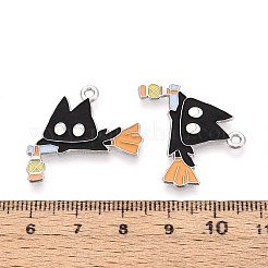 Pendentifs en émail en alliage thème halloween&nbsp;ENAM-T022-54P-04
