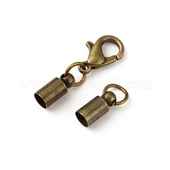 Messing  Karabinerverschlüsse Spangen&nbsp;FIND-WH0044-78AB