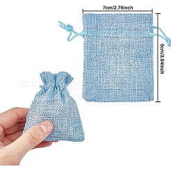 Pochettes en toile de jute&nbsp;ABAG-BC0001-13