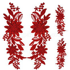 Accessori per costumi con paillettes ricamati in poliestere&nbsp;FIND-WH20020-238D