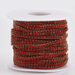 Cadenas de strass de acero inoxidable 304&nbsp;STAS-T055-06G