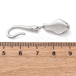 Chiusure in ottone s-gancio&nbsp;KK-U059-27P-02