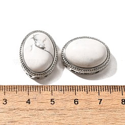 Natürliche Howlith-Mehrfachlitzen&nbsp;KK-M304-02P-06
