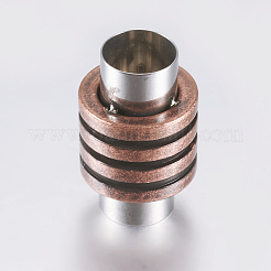 Fermoirs magnétiques en acier inoxydable 304 avec emembouts collées&nbsp;STAS-K157-68RP