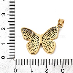 Colgante micropavé cubic zirconia de latón&nbsp;KK-I360-023G-1