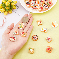 60 pz 12 stili cabochon decoden in resina epossidica opaca&nbsp;FIND-SC0003-25