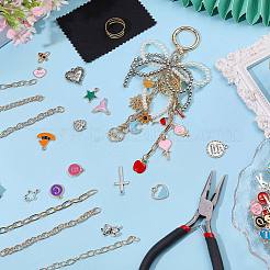Kit porte-clés bricolage&nbsp;DIY-WH0349-587B