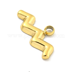 Pendenti in acciaio inossidabile 304 placcati in oro 18k con placcatura sotto vuoto in PVD&nbsp;STAS-L278-002G-11
