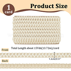 15 Yard geflochtenes Spitzenband aus Kunstleder&nbsp;WL-WH0003-02F