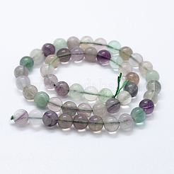 Perline fluorite naturale fili&nbsp;X-G-E484-01