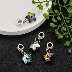 Tibetanische Legierung großes Loch europäische baumelnde Charms&nbsp;X-PALLOY-JF00040