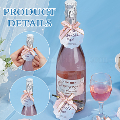 Étiquette de verre à vin en papier&nbsp;AJEW-FG0004-13