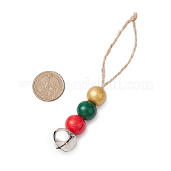 3 decoración colgante de campana de hierro.&nbsp;HJEW-JM02506