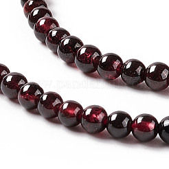 Natürlicher Granat Perlen Stränge&nbsp;X-G-F717-14