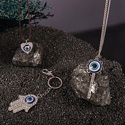 Kit di ciondoli per occhi malvagio in stile 6 pz 6 per la creazione di gioielli fai da te&nbsp;DIY-SZ0005-80A