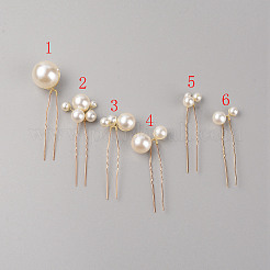 Forcelle per capelli di ferro&nbsp;OHAR-WH0019-11G