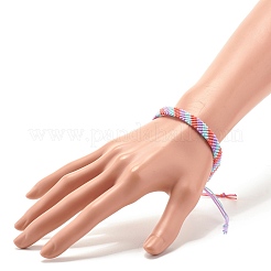 Braccialetto di perline intrecciate con cordoncino di nylon&nbsp;BJEW-JB07478
