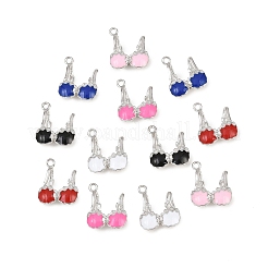 Pendentifs d'émail en alliage&nbsp;FIND-B062-15P