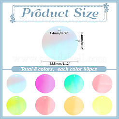 16 Satz Ornamentzubehör in 8 Farben&nbsp;PVC-PH0001-36