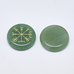 Natürlichen grünen Aventurin Cabochons&nbsp;G-T122-39G