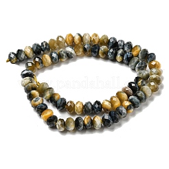 Chapelets de perles d'œil de tigre naturel&nbsp;G-K351-B02-03