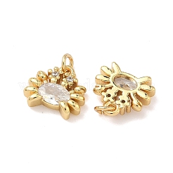 Messing Mikro ebnen Zirkonia Anhänger&nbsp;LS-KK-A291-11D-G