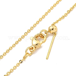 Collane con catena portacavi in ottone da donna&nbsp;NJEW-G084-10G