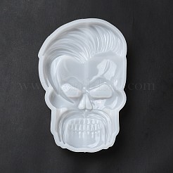 Stampi in silicone per statue con decorazioni per display con teschio allegro&nbsp;DIY-L071-08D