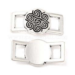 Ciondoli connettore in lega in stile tibetano&nbsp;PALLOY-R143-26AS