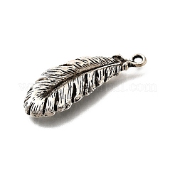 Tibetischer stil Aluminium Anhänger & Charms&nbsp;TIBE-L008-60AS