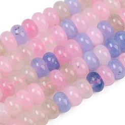 Chapelets de perles de jade blanche naturelle&nbsp;X-G-E507-01-08
