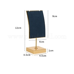 Espositore per collana singola in velluto e metallo&nbsp;PW-WG94442-09