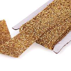 Glitzerharz Hotfix Strass (Schmelzkleber auf der Rückseite)&nbsp;OCOR-TA0002-03-40mm