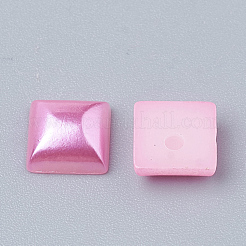 Cabochons en plastique ABS d'imitation nacre&nbsp;SACR-R748-6x6mm-Z6