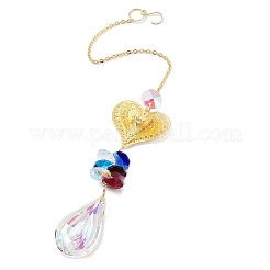 Ornamenti pendenti in lega cava&nbsp;HJEW-Q012-07F