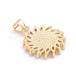 Ottone micro spianare pendenti zirconi&nbsp;ZIRC-G165-12G